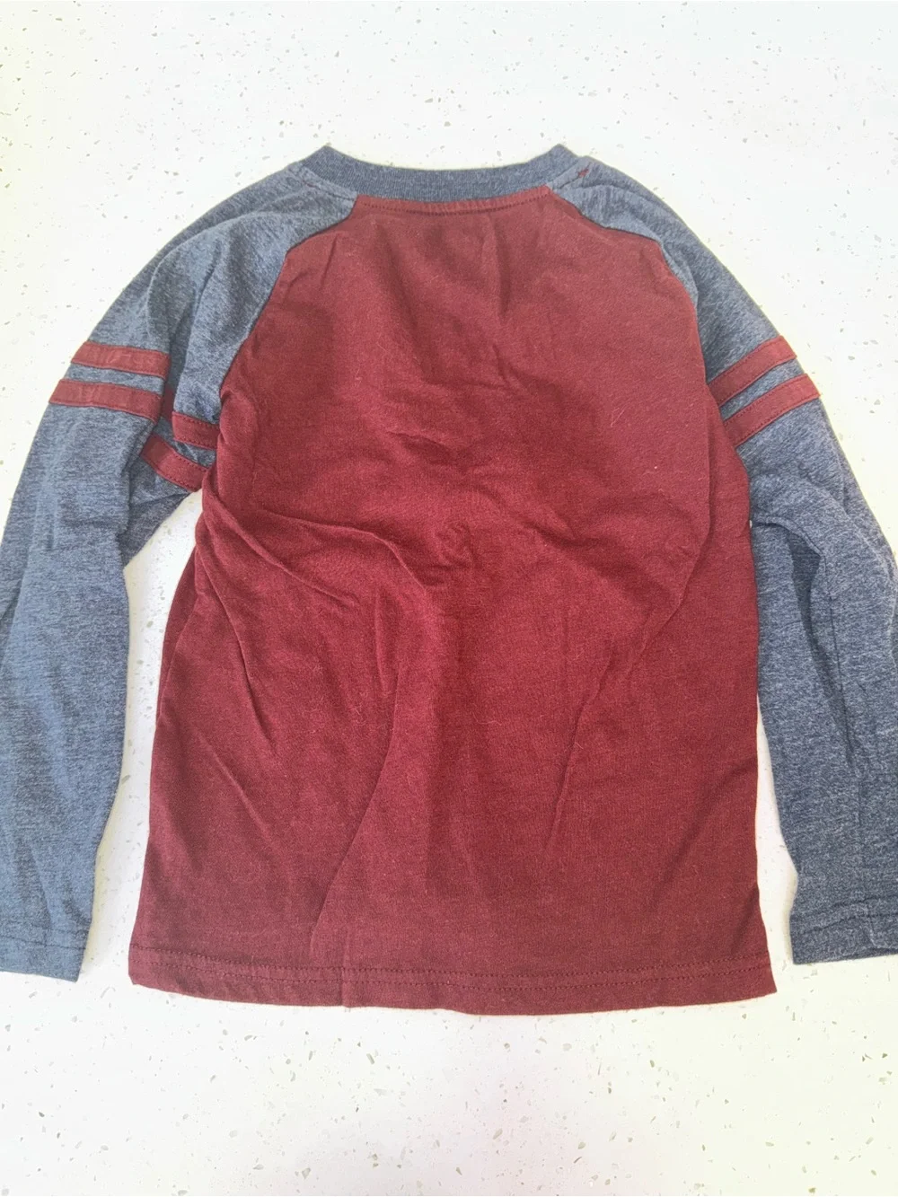 Boys' Long Sleeve Henley Top 5T